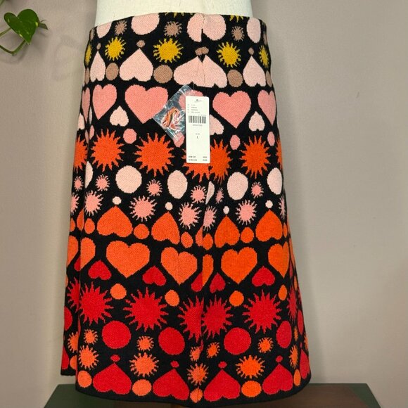 Anthropologie Graphic Knit Pencil Skirt – Women's Size Large - Picture 7 of 9